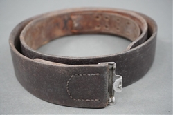 Original Third Reich Brown Reichsarbeitsdienst Issued Belt