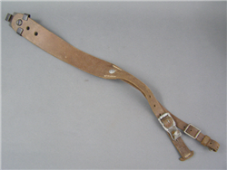 Original German WWII Leather Radio Shoulder Strap Marked â€œfsx43â€