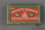 Original German WWII Wehrmacht Issue Small Box Of Razor Blades