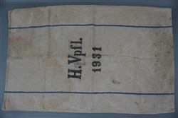 Original Weimar Era Heer Supply Bag Dated 1931