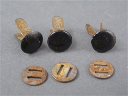 Original German WWII Helmet Split Pin Set