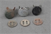 Original German WWII Helmet Split Pin Set