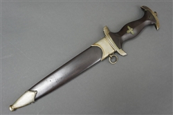 Original Very Early SS EM Dagger With Anodized Scabbard By Carl Eickhorn