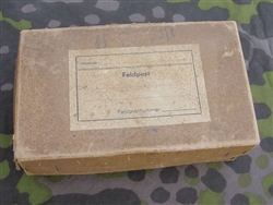 Original Rare Un-Issued Waffen SS Large Feldpost Box