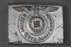 Unissued Original Waffen SS EM/NCO Belt Buckle Marked RZM 155/40 SS By Assmann Type I