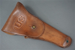 Original US WW1 M1911 Holster Made By Sears With G.W.M Inspection