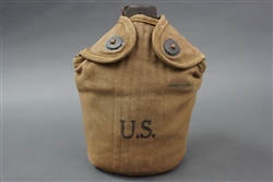 Original US WWII Canteen Dated 1942 & 1944
