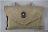 Original US WWII M1942 Field Dressing Pouch With Field Dressing Packet