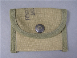 Original US WWII Fungus Proofed Type 1 Jaclin Mfg Co Pouch