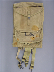 Original US WWII M-1928 Haversack Field Pack Dated 1941