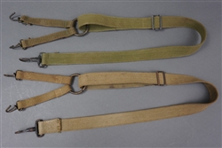Original US WWII Marine Corps (USMC) Khaki M1941 Combat Suspenders
