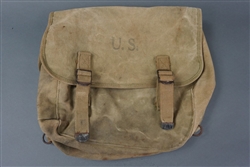 Original US WWII Musette Pouch Dated 1942