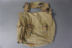Original US WWII Musette Pouch With GP Strap