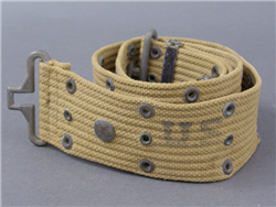 US WWII M1936 Khaki Web Belt