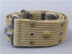 US WWII M1936 Khaki Web Belt