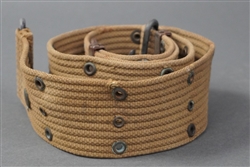 Original US WWII M1936 Khaki Web Belt