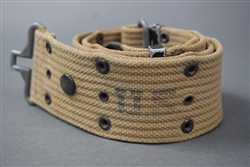 Original US WWII M1936 Khaki Web Belt