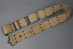 US WWII M1936 Khaki Web Belt