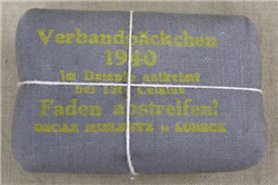 German WWII Small Wound Bandage