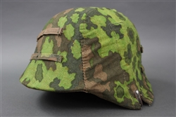 Original Un-Issued Waffen SS Oakleaf A Camouflage Type II Helmet Cover