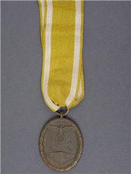 Original German WWII German Defense Wall (West Wall) Medal