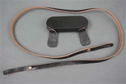 Reproduction German WWII Binocular Lenses Cover And Neck Strap