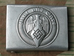 Hitler Jugend Aluminum Belt Buckle