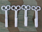 Reproduction German WWII Feldblusen Aluminum Belt Hooks