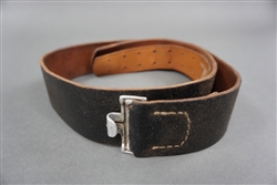 Reproduction German WWII Enlisted Mans Leather Belt