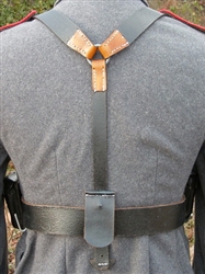 Reproduction German WWII FallshirmjÃ¤ger/Officer Y-Straps (Koppeltraggestell mit Hilfstragereimen)