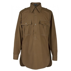 Reproduction SS-VT/Waffen SS Brown Service Shirt