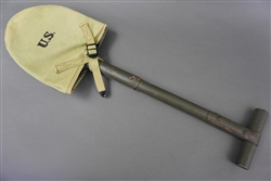 Reproduction US WWII M1910 T-Handle Shovel & Carrier