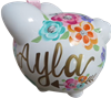 Ayla Floral Piggy bank