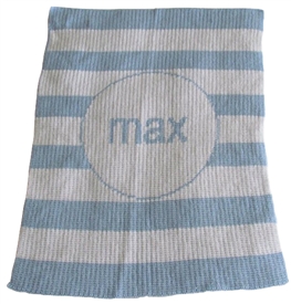 Personalized Blanket Stripe