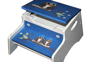 Blue Owl Two step stool