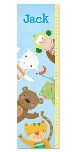 Blue animal Growth Chart