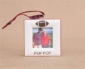 Football Personalized Photo Ornament
