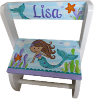 Mermaid Flip step stool