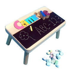 personalized puzzle step stool Doodle