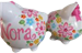 Nora Floral Piggy bank