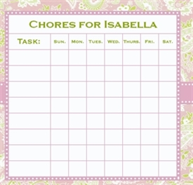 Paisley Chore Chart