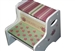 Patchwork PinkTwo Step Stool