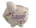 Pink Purple Shabby Chic Piggy bank