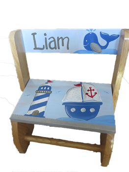 Sailboat Flip step stool