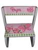 Personalized step stool Spring Meadow Flip