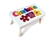 personalized puzzle step stool white butterfly