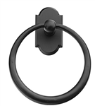 Emtek Sandcast Bronze Towel Ring