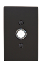 Emtek Modern Rectangular Rosette Doorbell