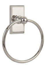 Emtek Brass Towel Ring