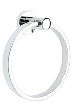 Emtek Modern Brass Towel Ring